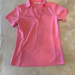 Lady Hagen Pink V-Neck Shirt